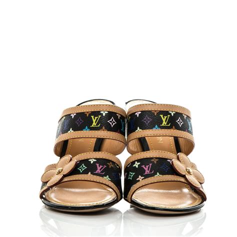 louis vuitton multicolor sandals